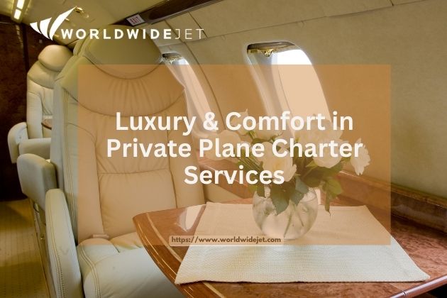 Luxury and Comfort with Private Plane Charter Services